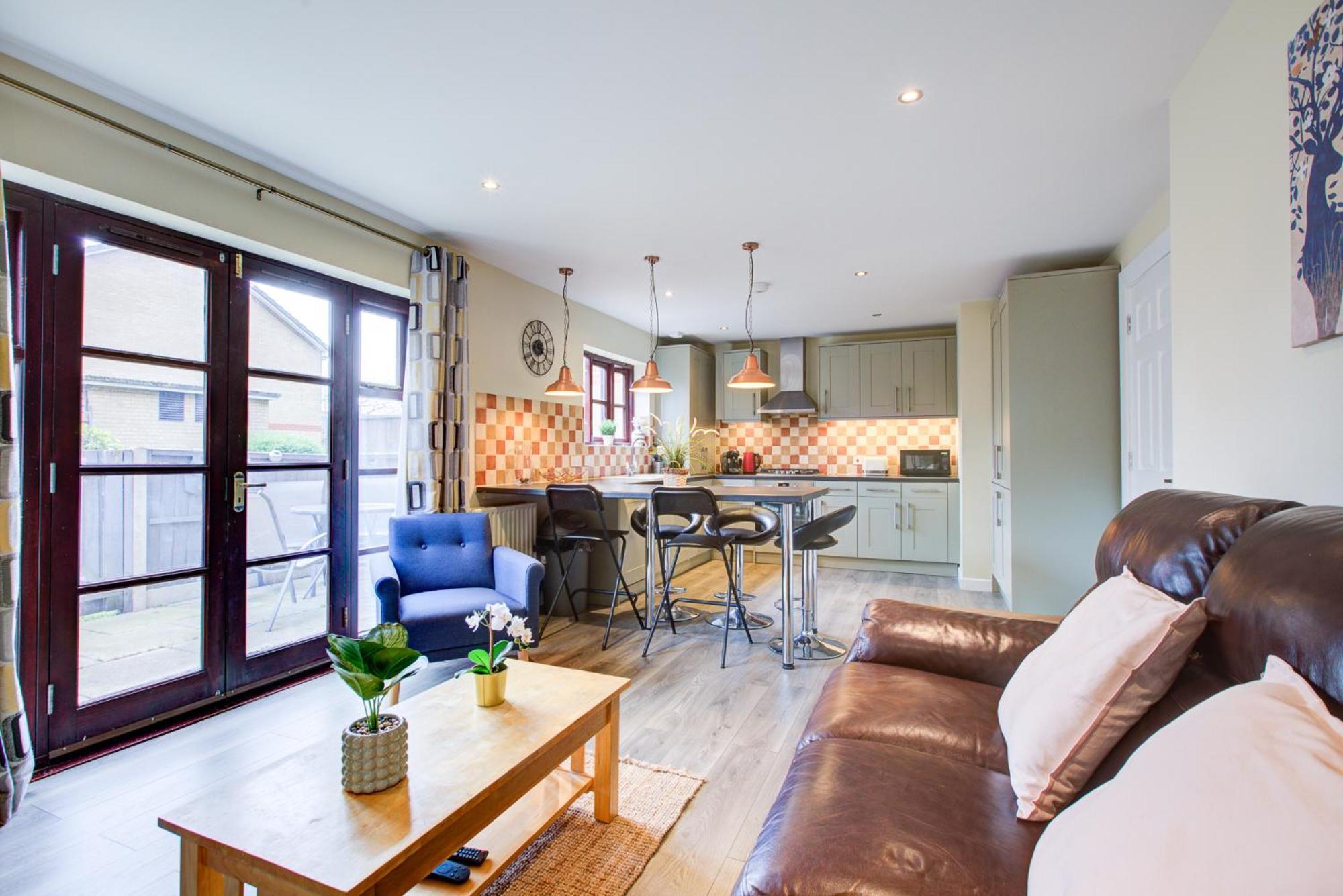 Spacious & Modern 2 Bed Sleeps 5 In Walthamstow London Eksteriør billede